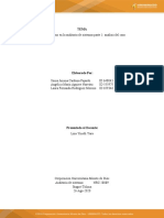 AUDITORIA DE SISTEMAS Analisis de Caso 26 Ago 20