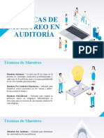 Técnicas de Muestreo en Auditoria