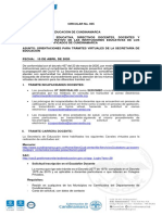 Circular 035 Tramites Virtuales PDF