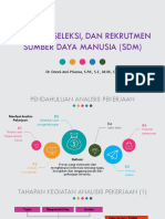 Modul Ii - Analisis, Seleksi, Dan Rekrutmen Sumber Daya Manusia - SDM