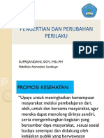 Pengertian Dan Perubahan Perilaku