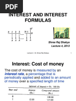 Lecture4 Interest N Cashflow