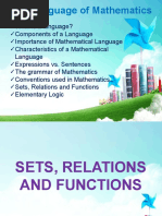 Chapter 2 Cont. Sets Relations and Functions