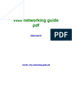 Wso Networking Guide PDF