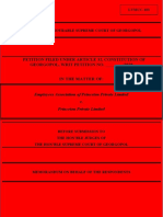 Petition Filed Under Article 32, Constitution of GEORGOPOL, WRIT PETITION NO. - /2020