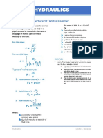 NU - Lecture 12 (WATER HAMMER)