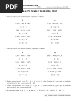 Producto Punto y Producto Cruz Practica Ii