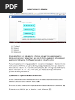 Química Cuarta Semana