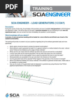 Scia Engineer - Load Generators en 2