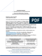 Boletin Informativo Período 20202