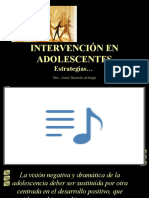 Intervencion Con Adolescentes