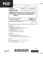 History A: Pearson Edexcel GCSE