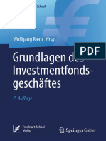 Grundlagen Des Investment Fonds-Geschäftes: Wolfgang Raab HRSG