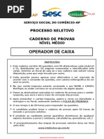 Operador Caixa