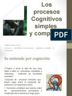 Los Procesos Cognitivos Simples y Complejos