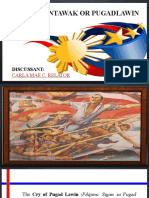 Cry of Balintawak or Pugadlawin: Discussant