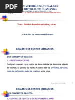 CLASE 2 MI-541 Analisis Costos Unit