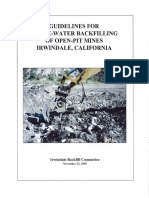 Guide Above Water Backfilling 11-23-05