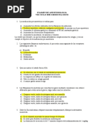 Examen Virtual de Anestesiologia