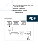 Wireless Power Transfer Charging System For Electric Vehicles