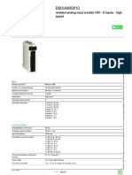 Modicon X80 Modules - BMXAMI0810