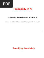 04 - Probability in AI