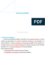 Calculs Des Probabilités - PPSX