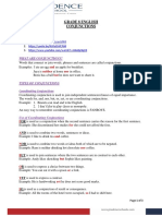 Conjunctions Notes For Students PDF