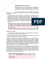 Composición de La Combinación de Productos y Políticas