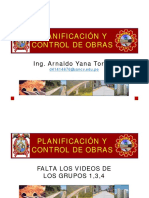 PLANIFICACION DE OBRAS - 2020 - 1 - Agosto PDF