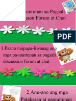 Ict Discussion Forum Chat