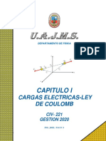 Capitulo I Ley de Coulomb