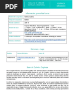 Sílabus Química Orgánica-2020-2S PDF