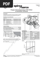 Purgeur Thermodynamique UTD 30 SLC À Connecteur Universel: PC10 PC10HP Connecteur en Ligne PC20 PC30 PC40