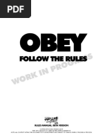 Rules Manual: Beta Version: They Live: Assault On Cable 54 Beta Edition Rulebook