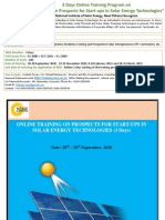 National Institute of Solar Energy, Gwal Paharai Gurugram: Objective