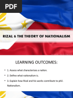 Rizal and The Theory of Nationalism