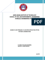 Flood Risk Mitigation Adis Ababa UNI PDF