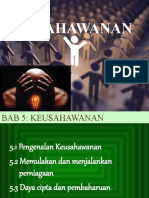 Bab 5 Keusahawanan