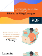 Katuturan, Layunin at Kahalagahan NG Pagsulat