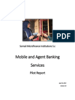 Annex 6 Mobile and Agent Banking Pilot Report