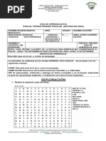 Guia 4 Tercer Periodo Grado 4 - La Propagacion de La Luz