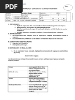 Examen Parcial I - Contabilidad General Y Financiera: Nota