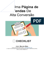 CheckLIST - Como Criar Uma Pagina de Vendas de Alta Conversão 13 Elementos PDF