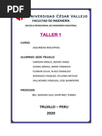 Taller 1 - Seguridad Industrial PDF