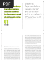 01 - Blackout - Representation, Transformation and De-Control in The Sound Work of Yasunao Tone - Roc Jiménez de Cisneros PDF