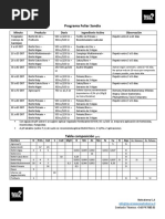 Programa Foliar Sandia Chile