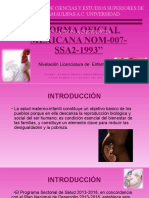 Norma Oficial Mexicana Nom-007-Ssa2-1993