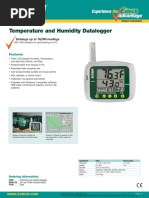 Ficha Tecnica Termohigrometro