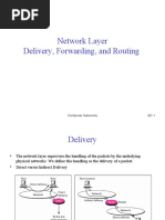 Network Layer Delivery, Forwarding, and Routing: Computer Networks 22-1